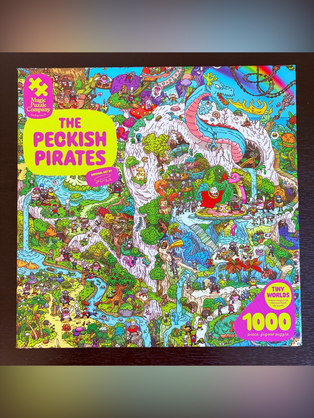 Magic Puzzle Company THE PECKISH PIRATES 1000 Piece Puzzle